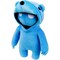 Gang Beasts Blue Bear Kigurumi Plush Doll 16" Pmi International Soft Toy